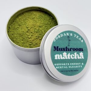 Ceremonial Mushroom Matcha with Cordyceps and Lion’s Mane