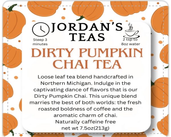 dirty pumpkin chai tea