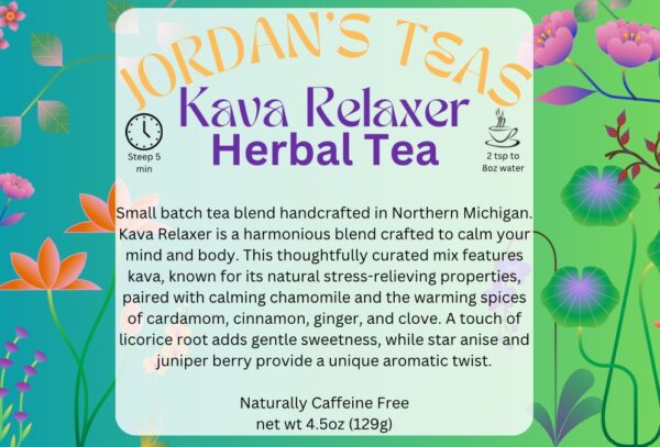 Kava Relaxer Herbal Tea