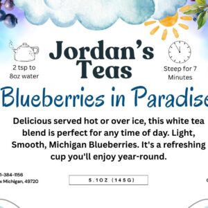 Michigan Blueberry Tea (Blueberry in Paradise)
